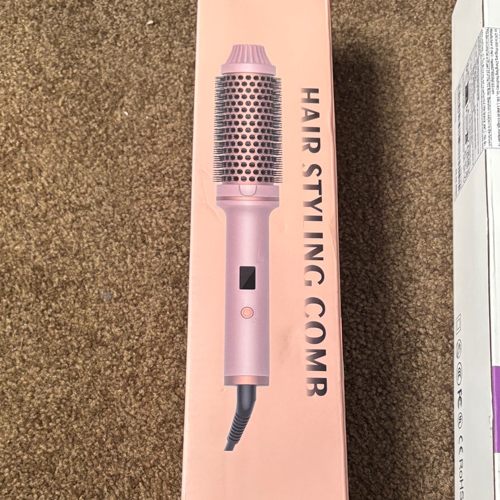 Pink Hair Styling Comb